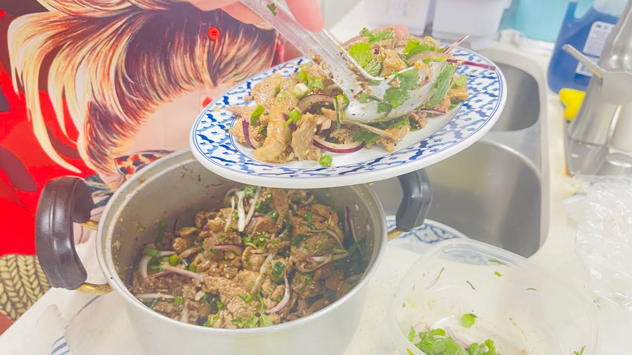 ขีวิตคู่ไท่มีลูกในอเมริกา | เข้าวัดทำบุญ ทำอาหาร ถวายเพล คนไทยในฟลอริดา