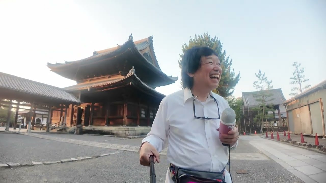 【ASMR】Public ASMR with Voiceover – Zen Walk at Myoshin-ji, Kyoto