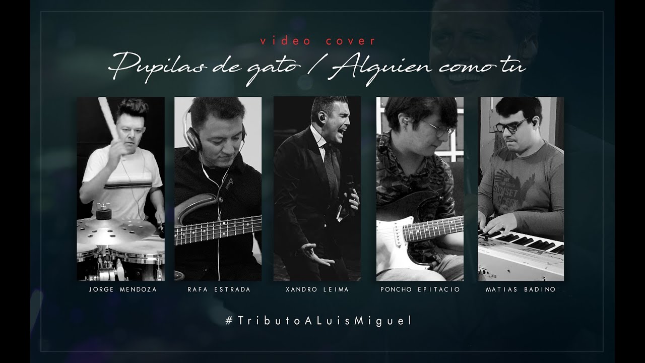 Luis Miguel - Pupilas de gato / Alguien como tu (Band cover)