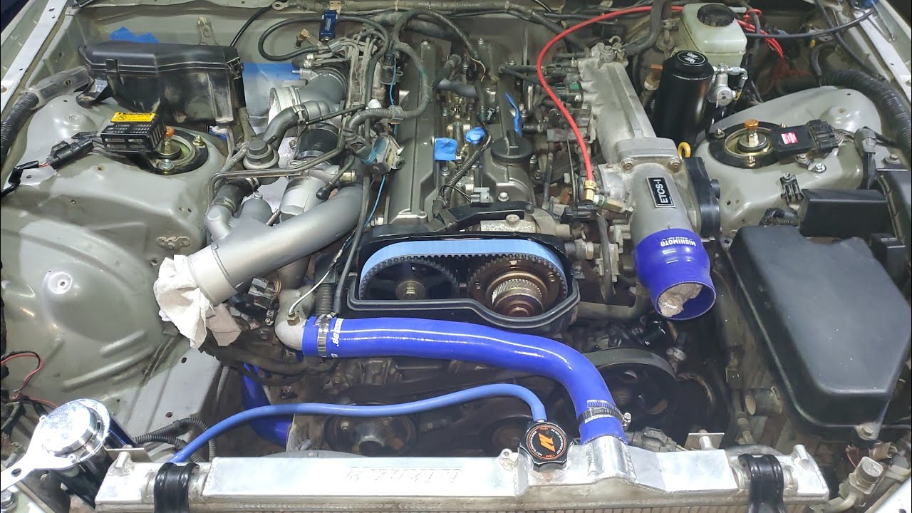 2JZGTE IS300 - CHASE BAYS ABS DELETE & POWER STEERING RESERVOIR INSTALL