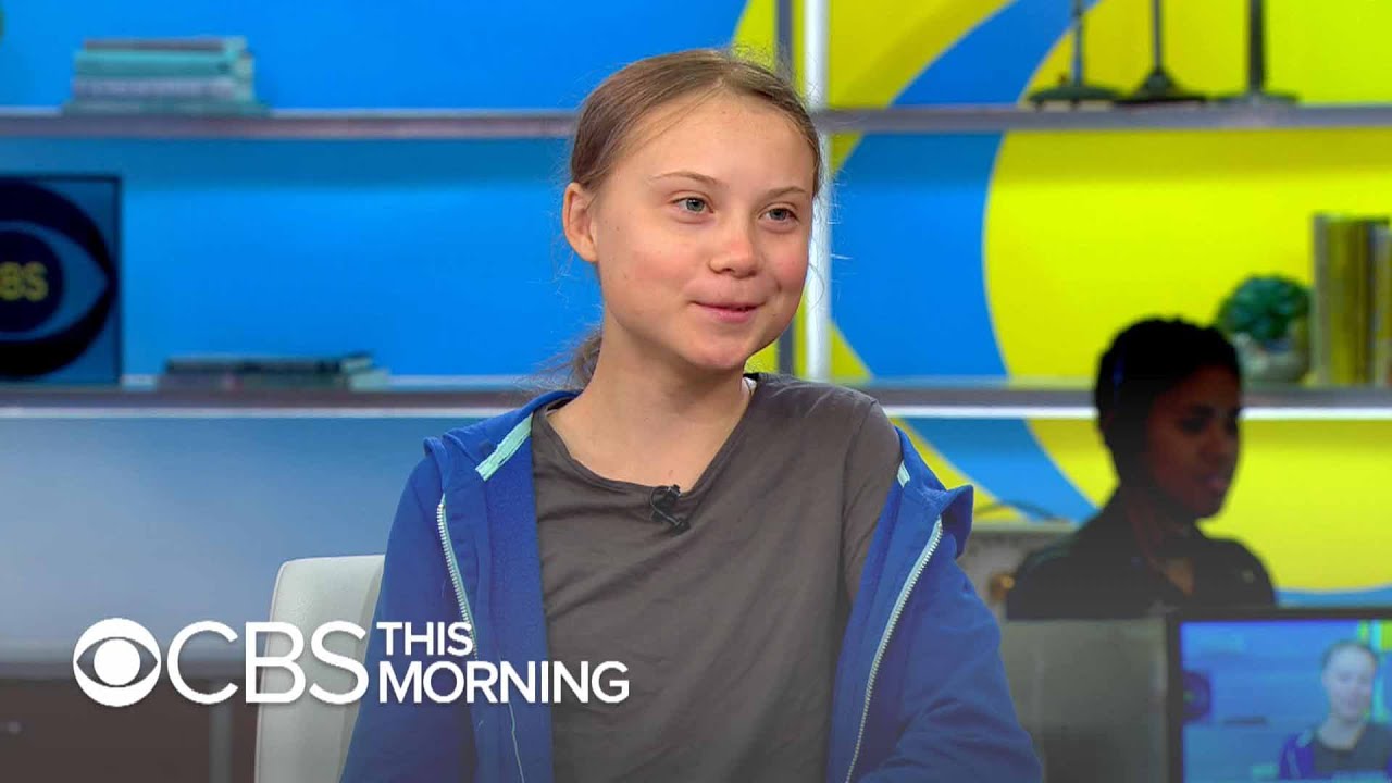Greta Thunberg on the 