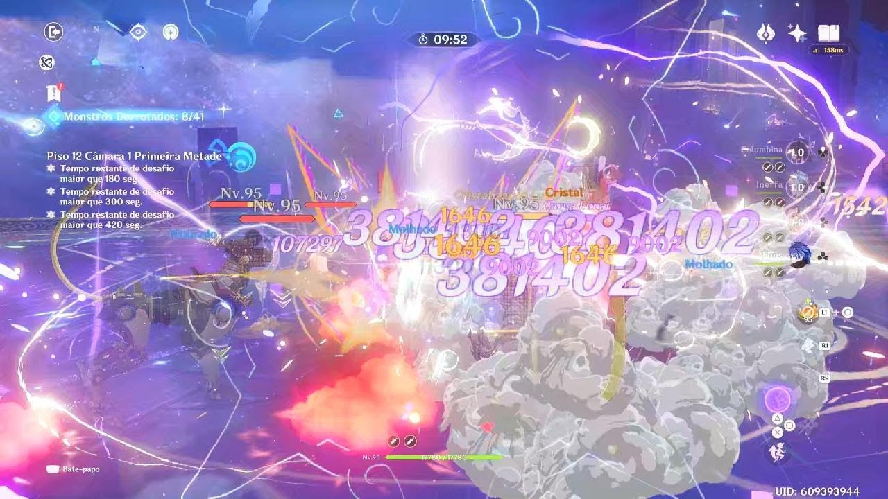 C2 Flins | Columbina Lunar-Charged & C6 Skirk Freeze [6.3 Spiral Abyss]