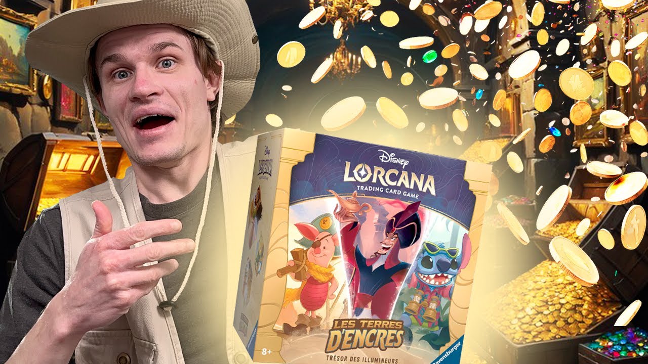 OUVERTURE DU TROVE DISNEY LORCANA : LES TERRES D'ENCRES !!! - TRÉSOR DES ILLUMINEURS