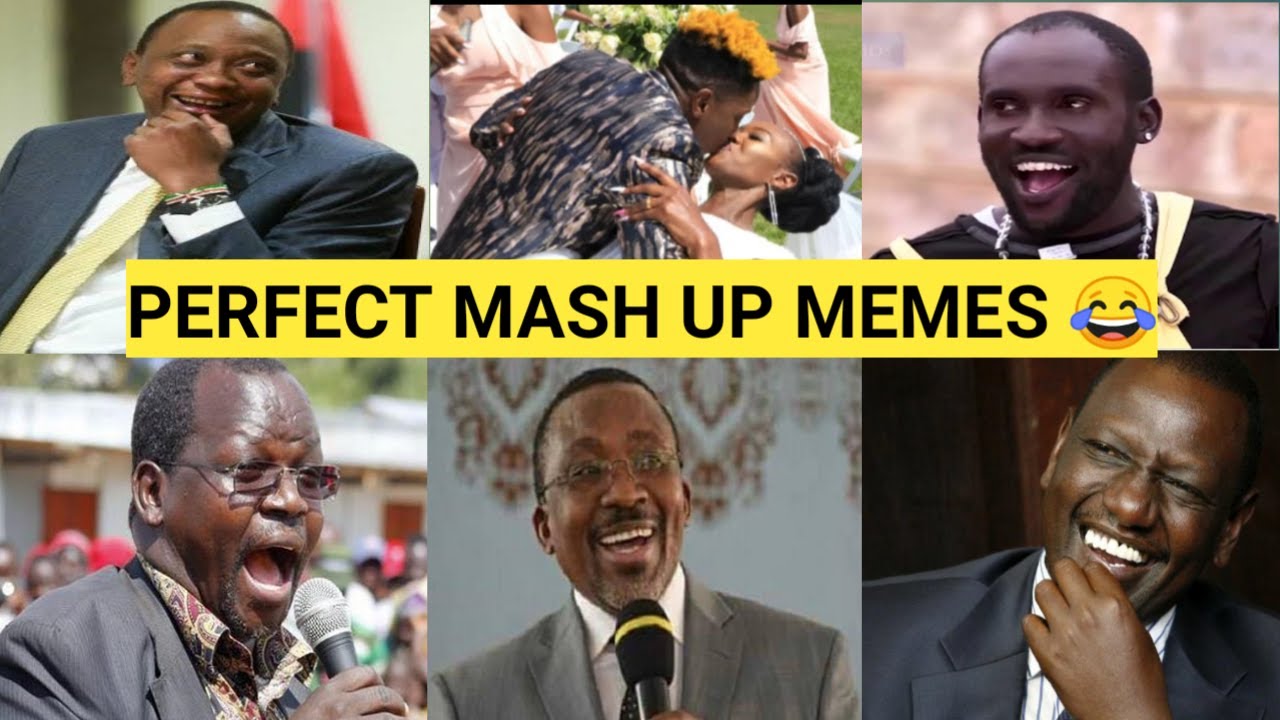 PERFECT MASH UP MEMES: FT NGANGA, LONYANGAPUO, ERIC OMONDI, UHURU, RUTO, SHITI
