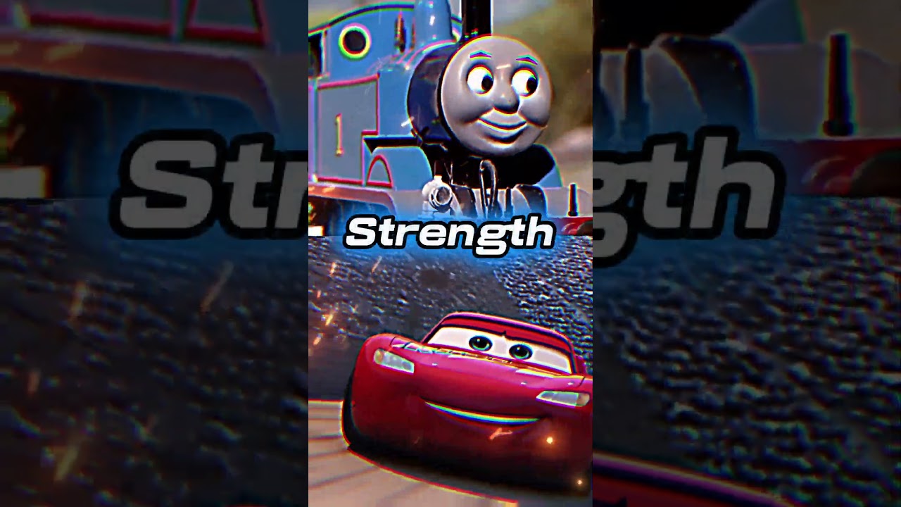 Lightning McQueen vs Dusty Crophopper, Ten Cents & Thomas The Tank Engine 