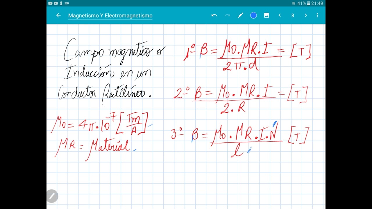 Ejercicios resueltos de magnetismo y electromagnetismo #4