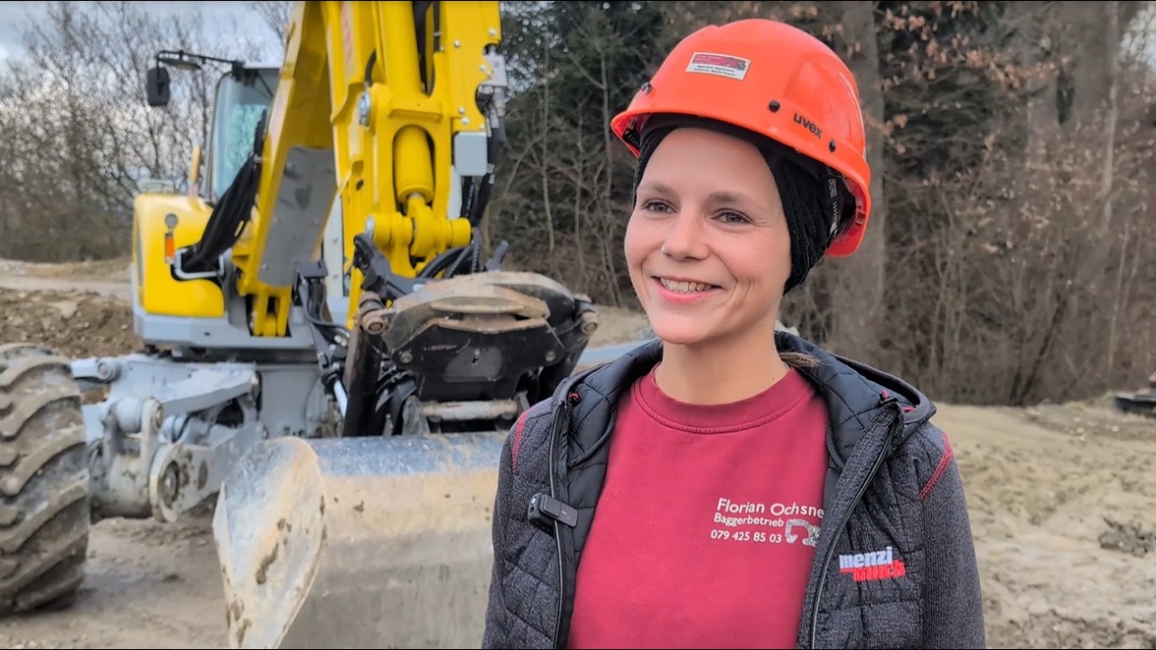 Voll auf Kurs - Ausbildung M4 Schreitbagger