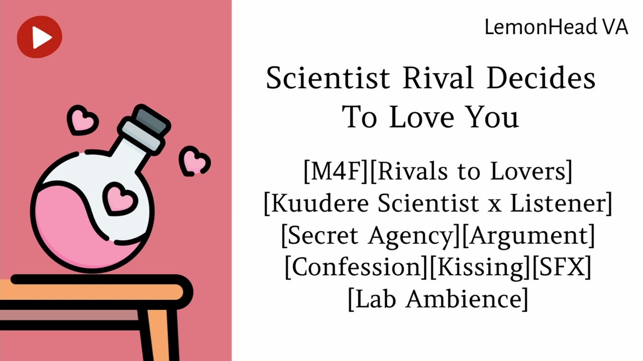 Rival Scientist Decides To Love You [M4F ASMR Roleplay] [Rivals to Lovers]