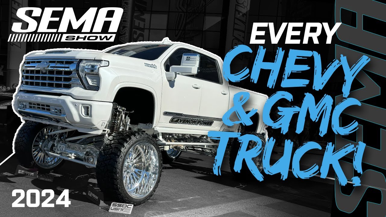 Every Chevy Truck & GMC at SEMA 2024!