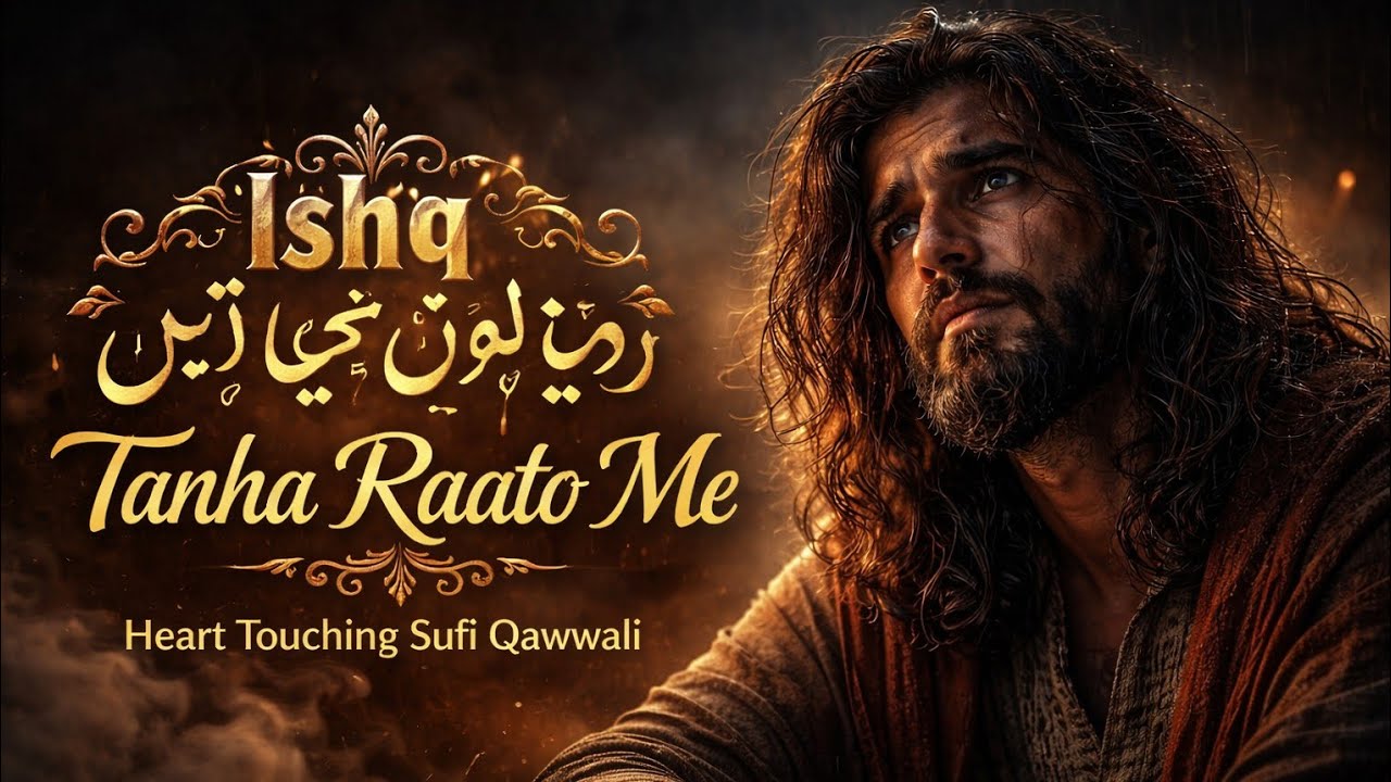💔🌙 Ishq Tanha Raaton Mein | Heart Touching Sufi Qawwali | Soulful Night Kalam 🤲✨