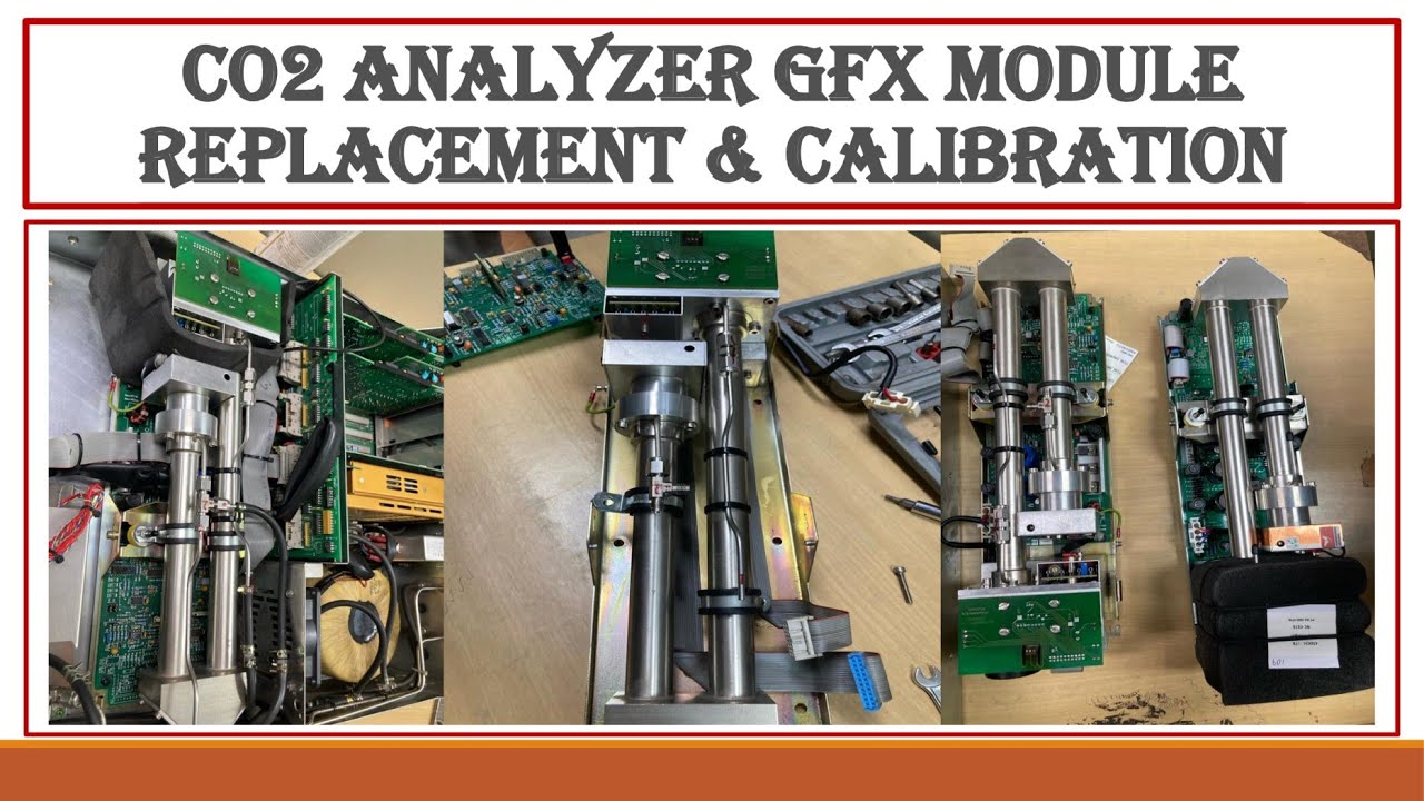 CO2 GFX Module Replacement|New Sensor Module installation in Exting Analyser|Hindi|