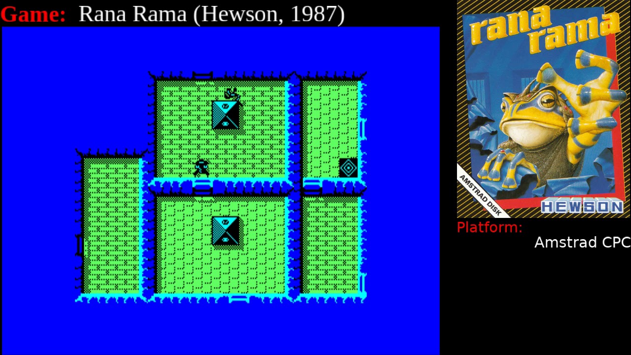 [Amstrad]  Rana Rama 1 loop clear