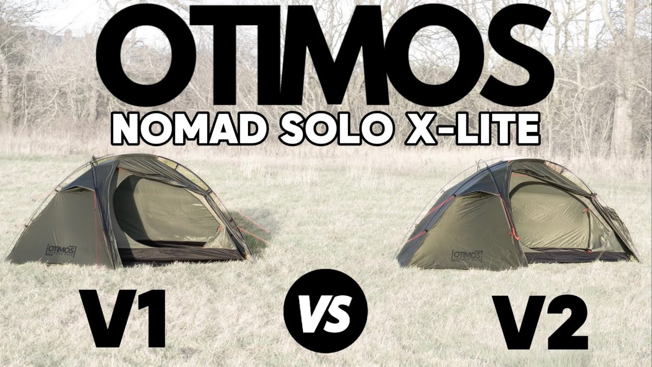 Палатка OTIMOS NOMAD SOLO NEW V2 VS OLD V1 | 4-сезонная палатка