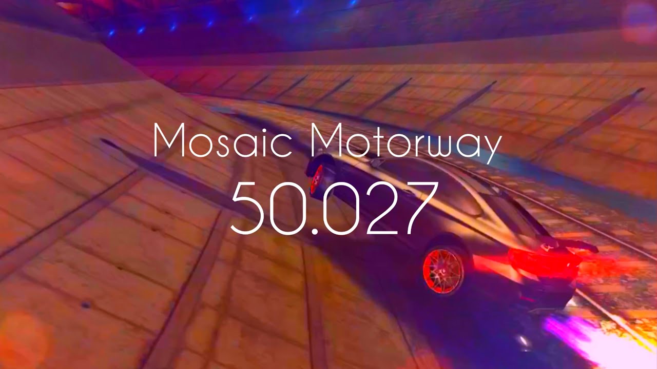 Asphalt 8 - M4 GTS - Mosaic Motorway - 50:027 ET by Accelerate&trade;️ A8K (WR)