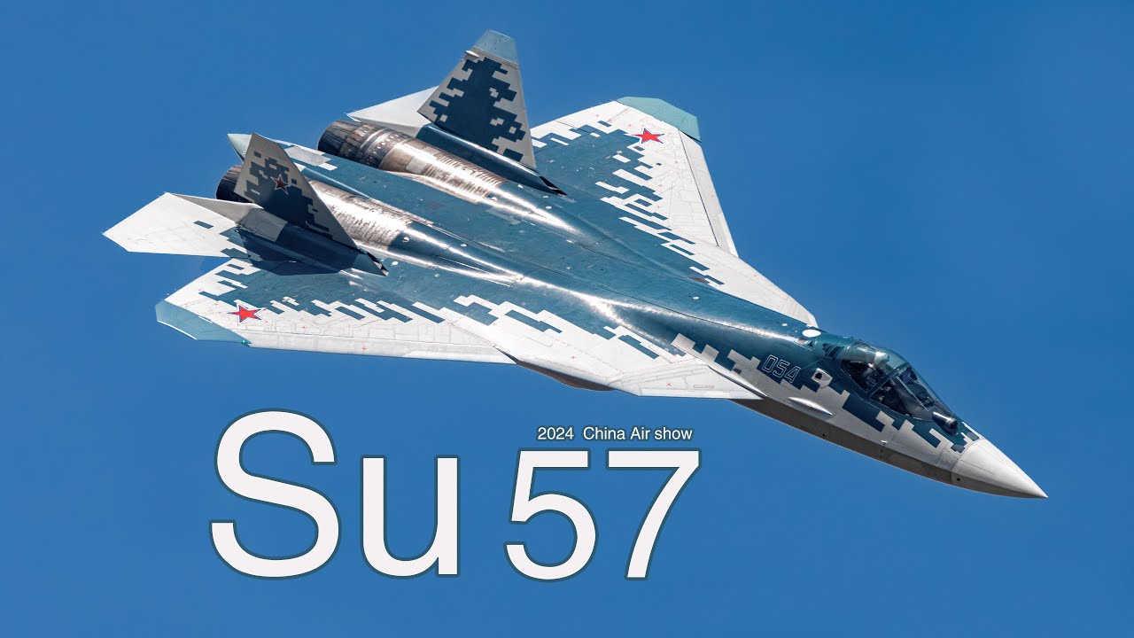 Russian Su-57 Incredible Aerial Feats: 6 Days of Jaw-Dropping Moves China Airshow 中国航展苏57连飞6天落叶飘等机动