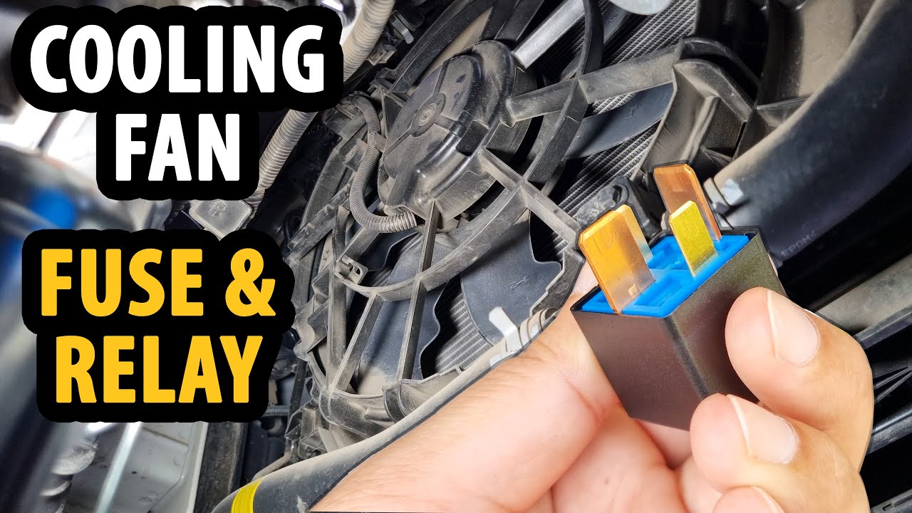 Radiator cooling fan not working in Kia Sportage, fuse & relay check