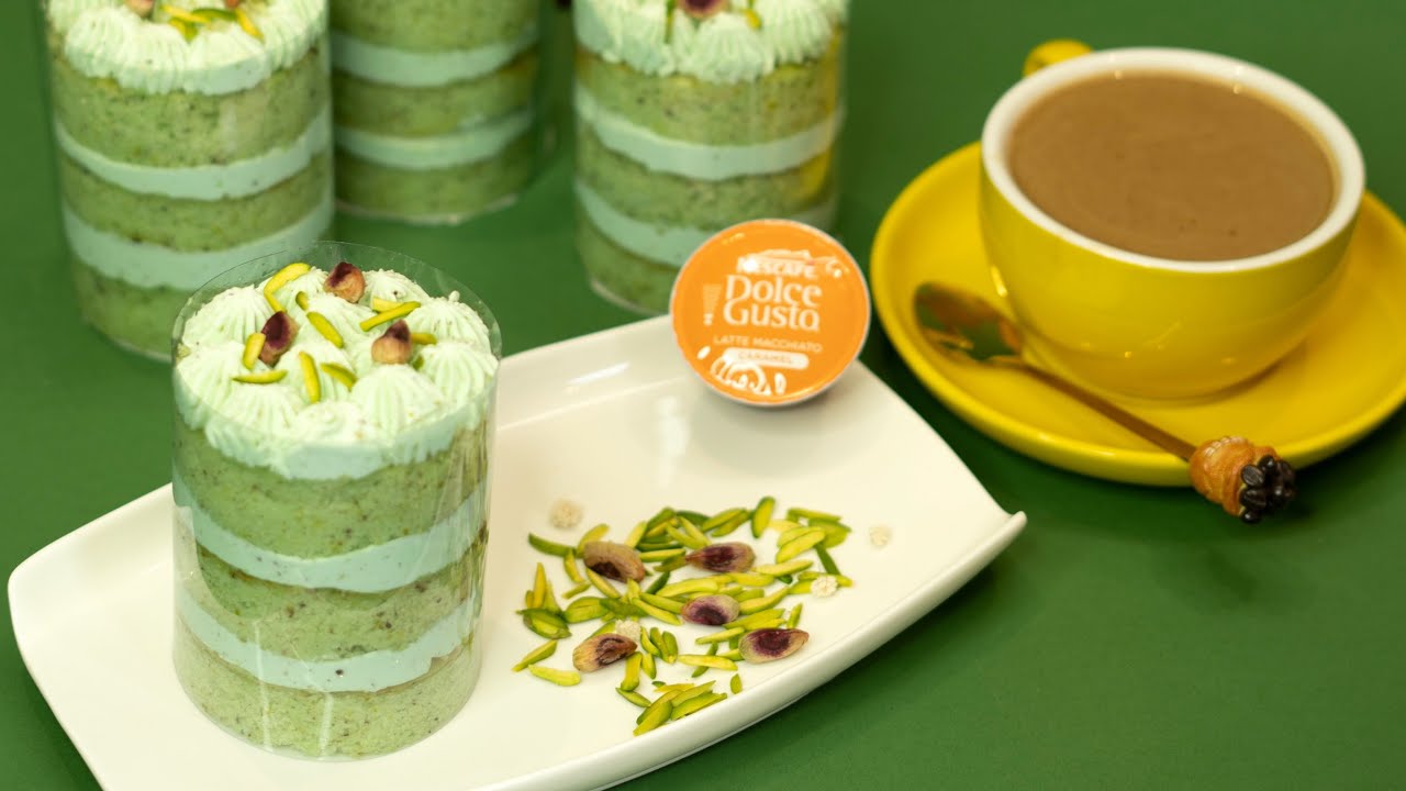 Pistachio Cake with Pistachio Cream | Soft & Fluffy Cake Recipe