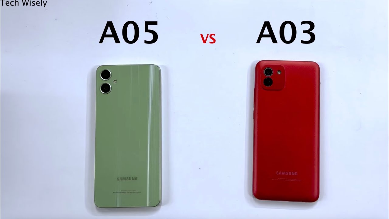 SAMSUNG A05 против SAMSUNG A03 &mdash; тест скорости