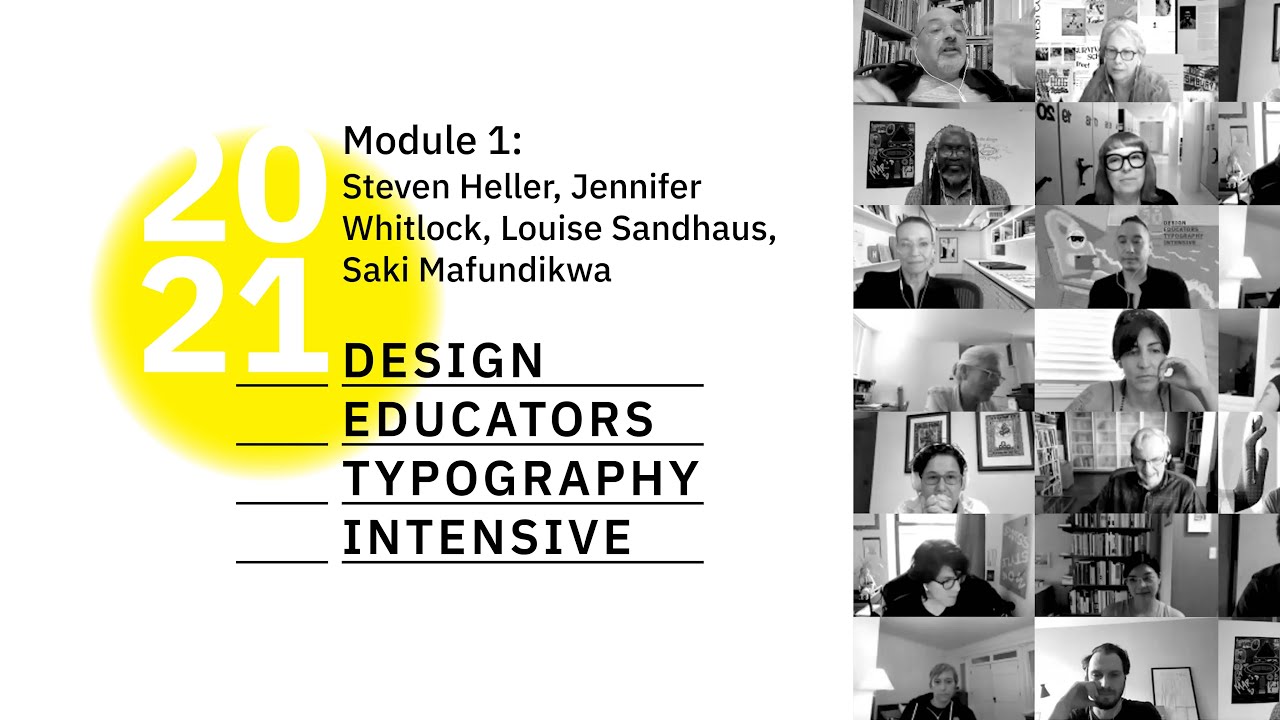 DETI: Module 1&mdash;&ldquo;Design and Typography Archives&rdquo; (Classroom)