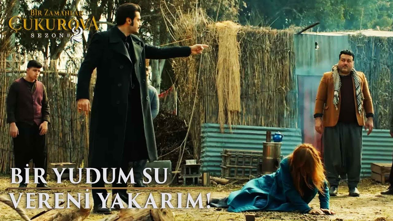 Demir, Züleyha'yı Meydanda Yere Fırlattı | Bir Zamanlar Çukurova 59. Bölüm