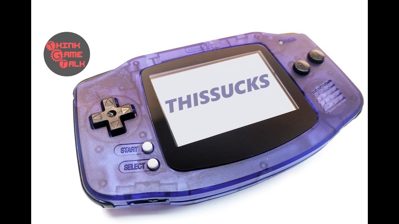 The history of the Game boy advance and why it SUCKS
