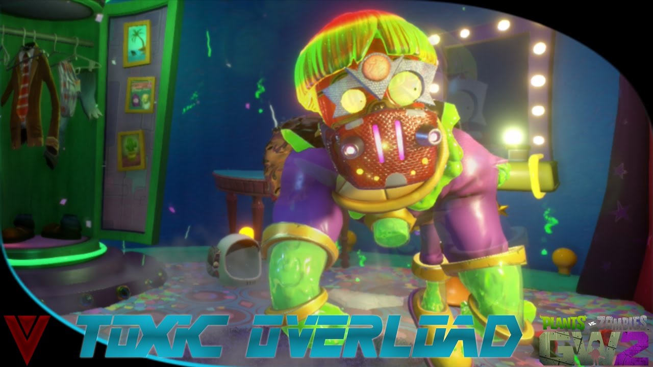 Plants Vs Zombies Garden Warfare 2 Garden Ops - Toxic Overload - Toxic Brainz
