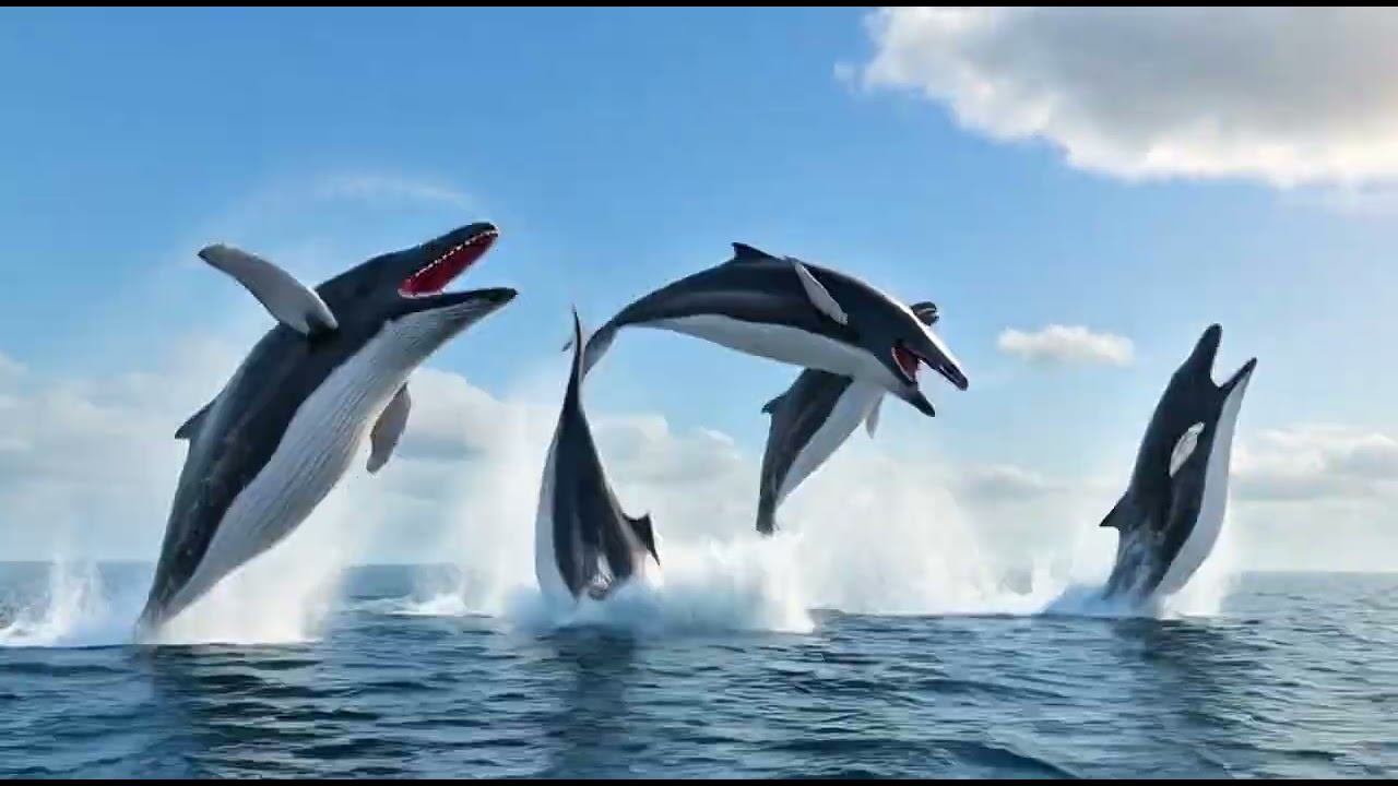 Maravilhas do mar: a migração das baleias com Lili e Amia! 🐋🌊 #VovodaAI #Baleias #Natureza
