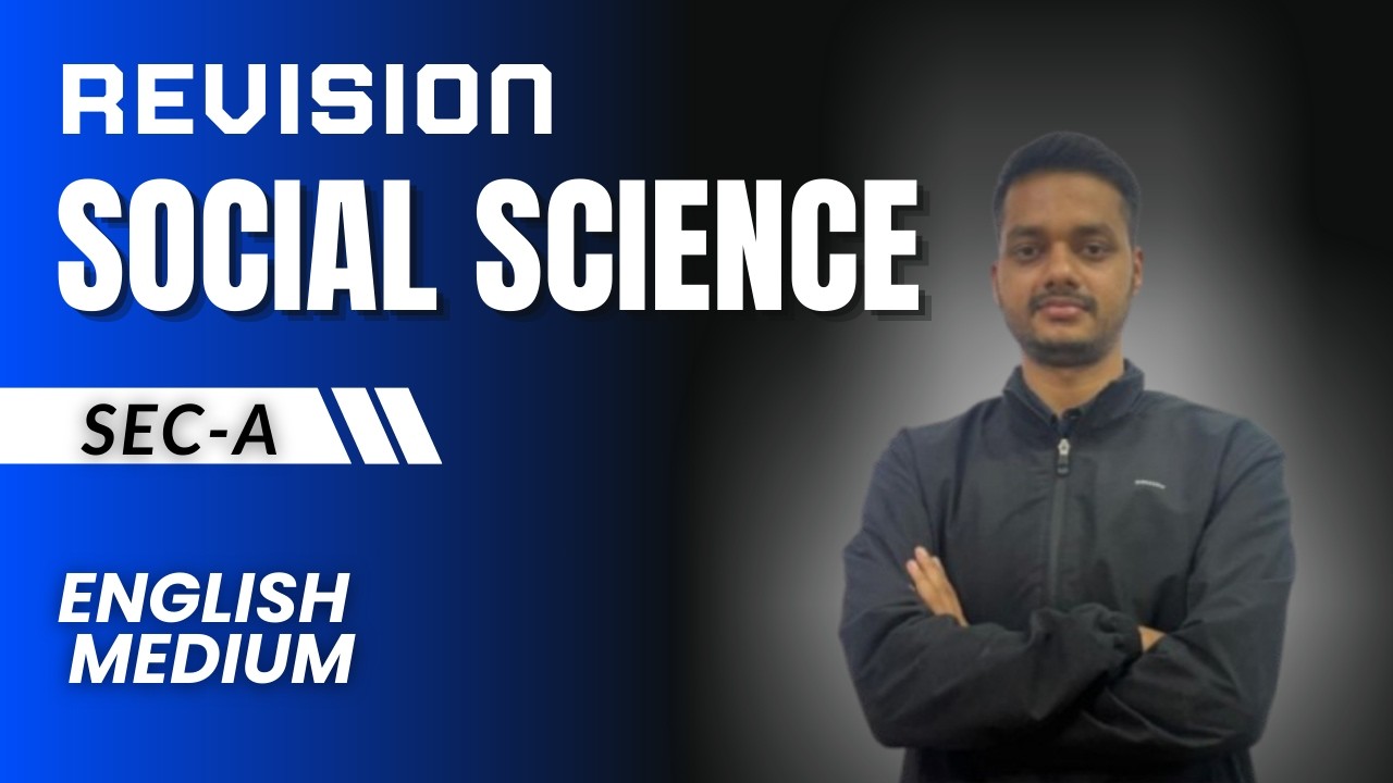 REVISION, STD-10, Social Science, English Medium, Geography