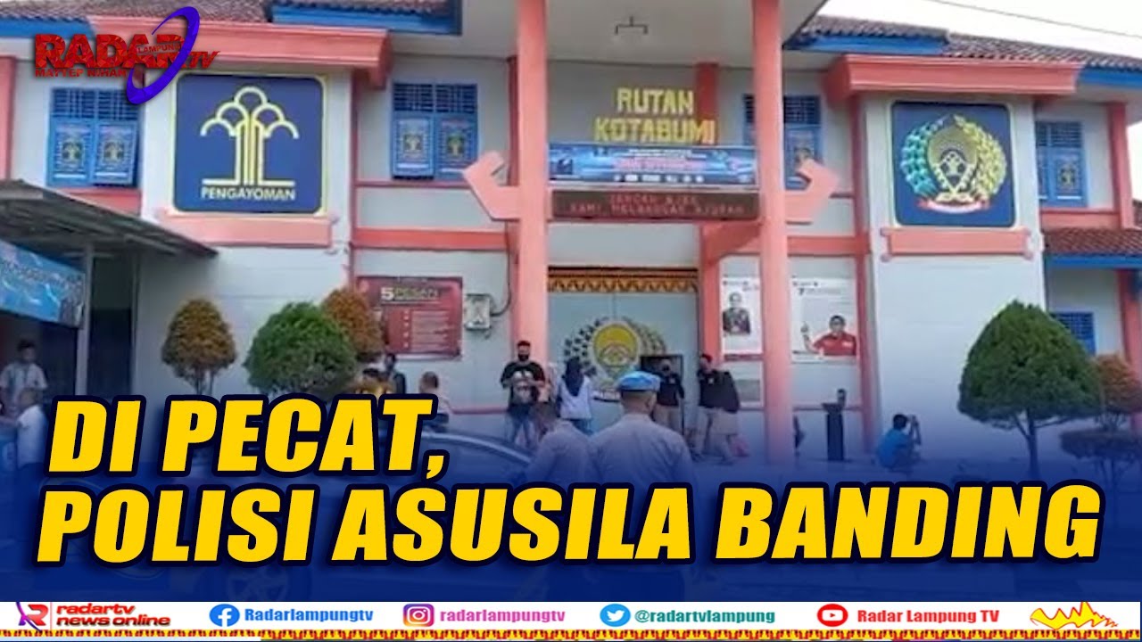 Di PTDH, Polisi Asusila Banding