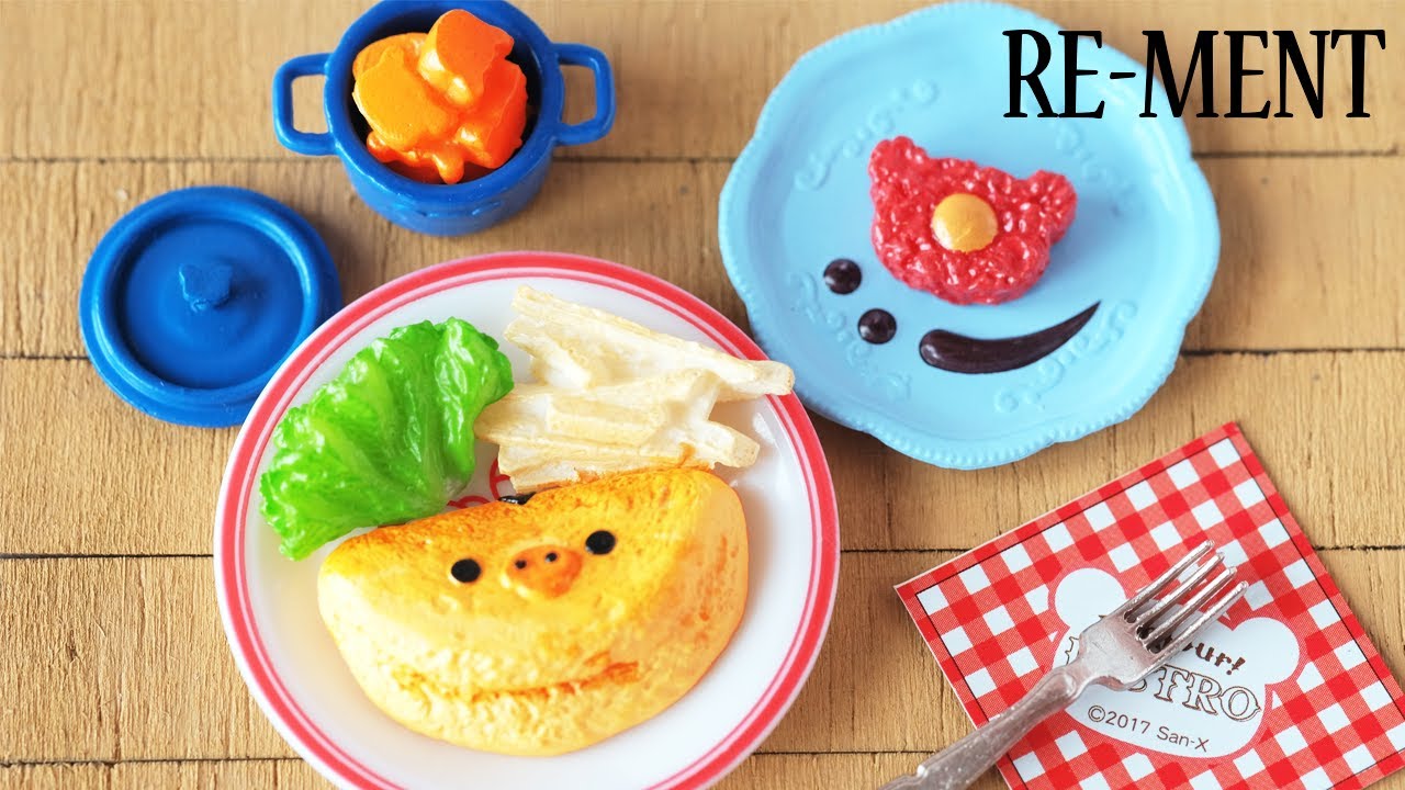 RE-MENT || UNBOXING Rilakkuma Bistro - Miniature Land