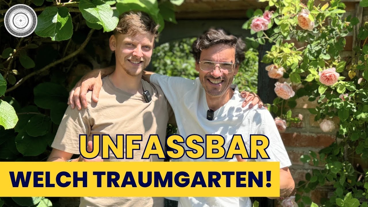 vom Englischen Garten zum TOP-Naturgarten. Begleitet uns - ihr werdet staunen...