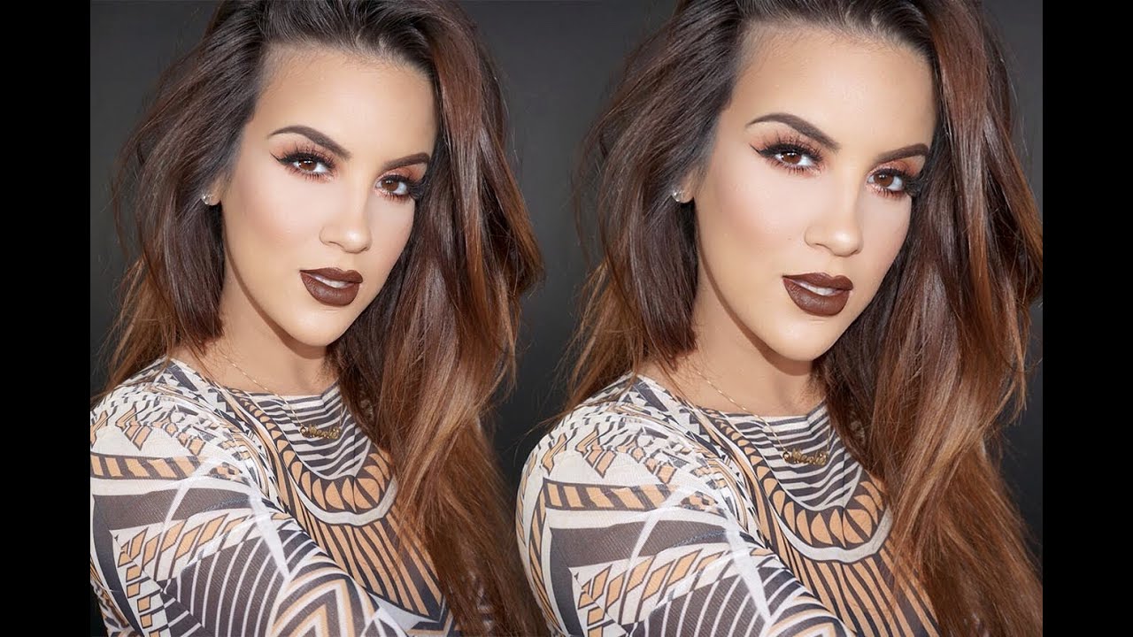 Dark Glam | Chocolate Lips -- Nicole Guerriero