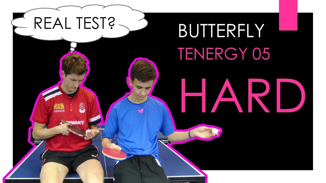 Butterfly Tenergy 05 Hard | настоящий тест | #tabletennisexperts