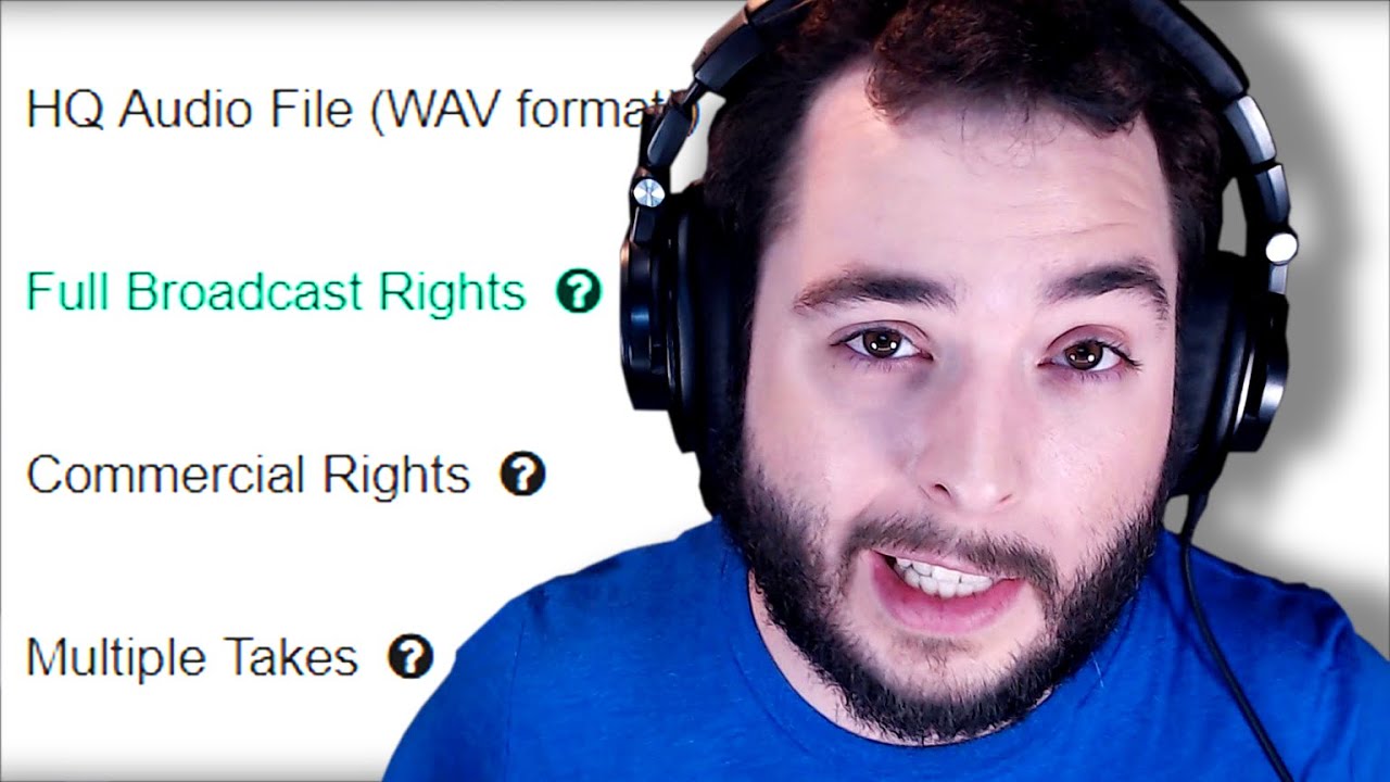 How I use Broadcast Rights on FIVERR