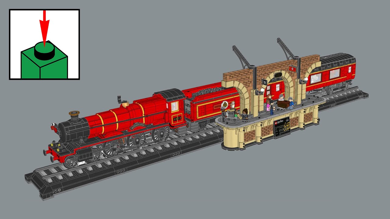 LEGO Harry Potter 76405, «Хогвартс-экспресс»: коллекционное издание - инструкции по сборке