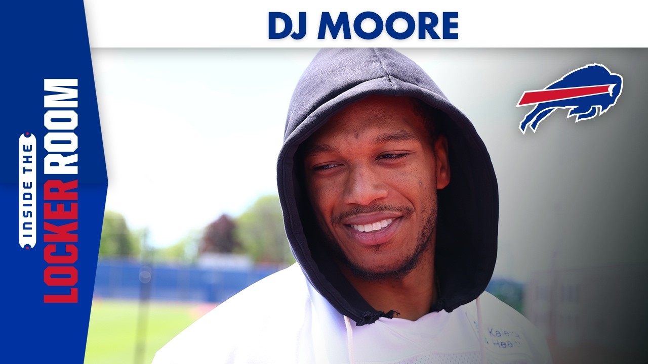 DJ Moore Talks Relationship With Josh Allen And Head Coach Joe Brady's Offense