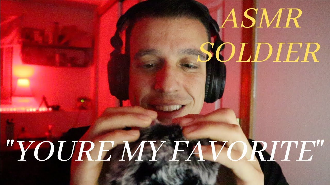 YOU'RE MY FAVORITE SOLDIER | Sergeant Role-Play | ASMR Soldier