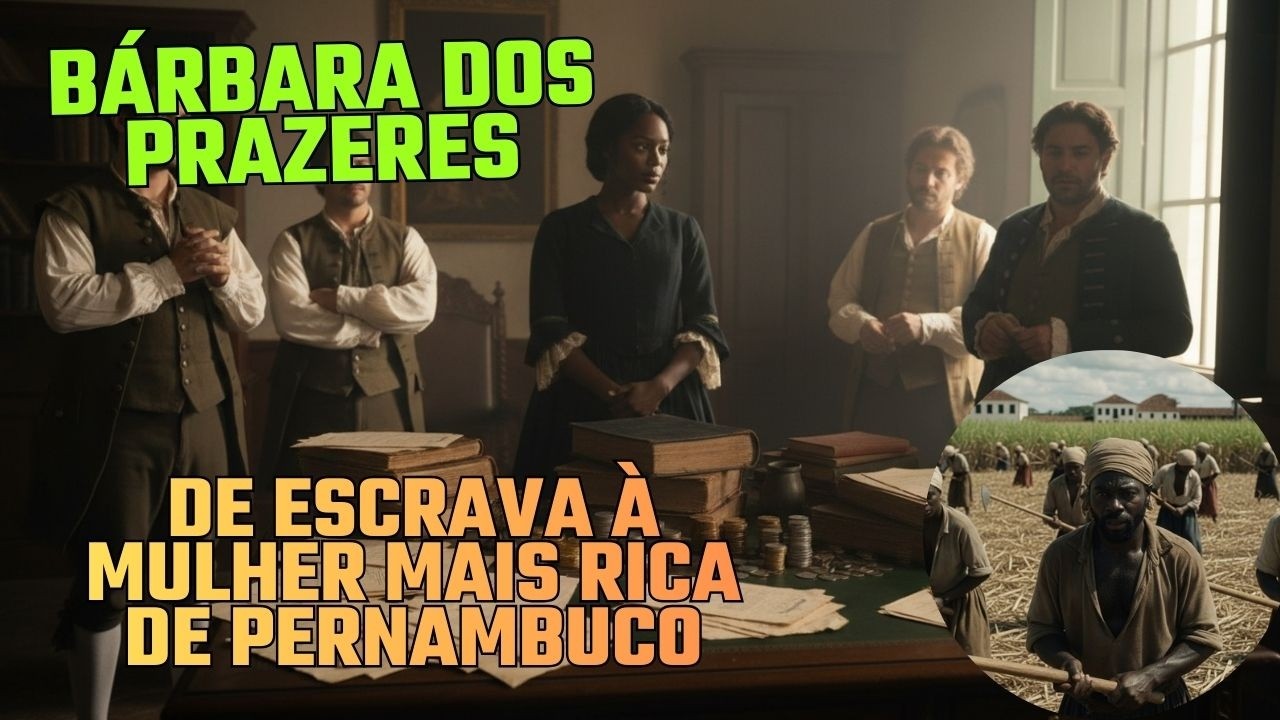 Bárbara dos Prazeres: De Escrava à Mulher Mais Rica de Pernambuco