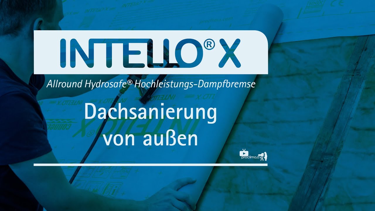 INTELLO X | Dachsanierung außen | Verarbeitung