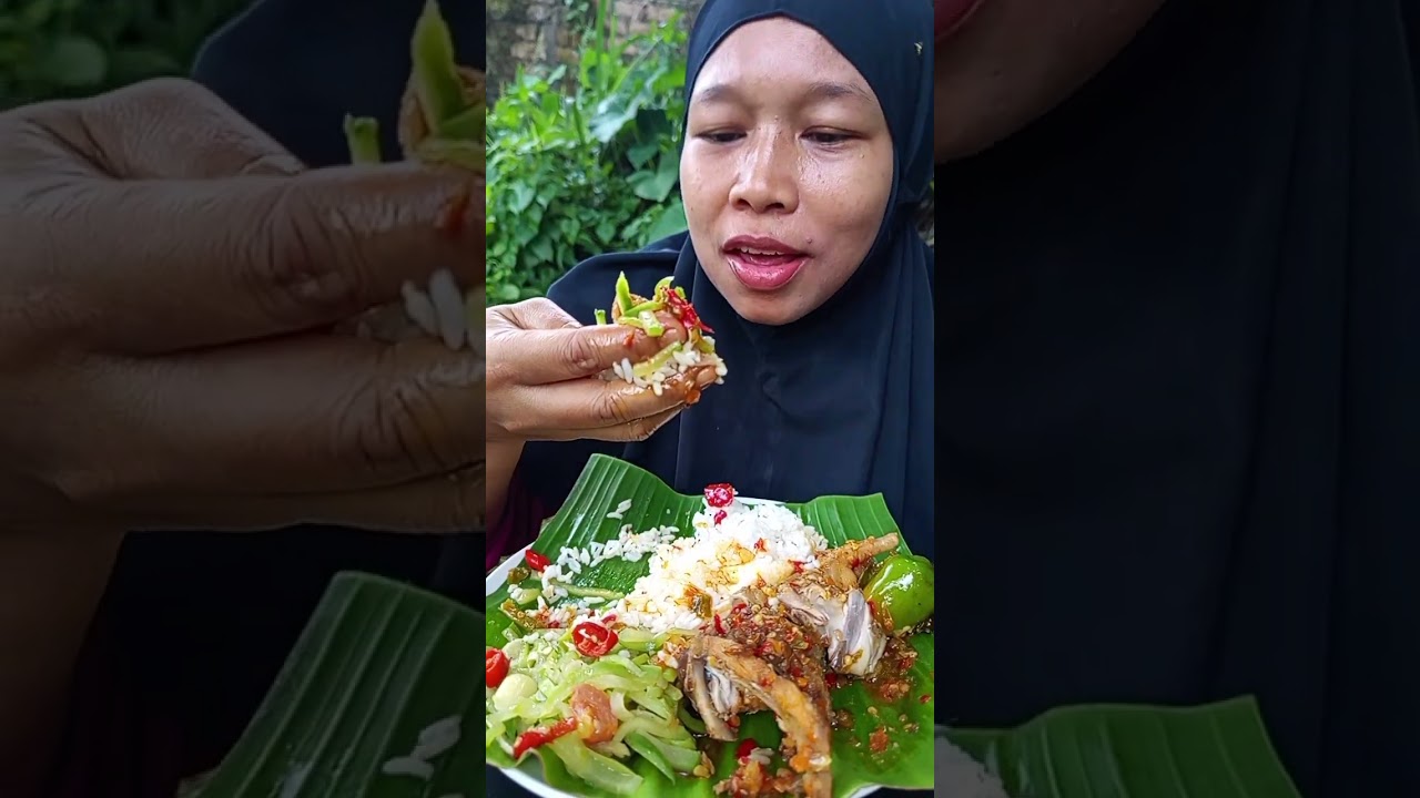 Orang kampung mau makan ayam Rica Rica👍😄