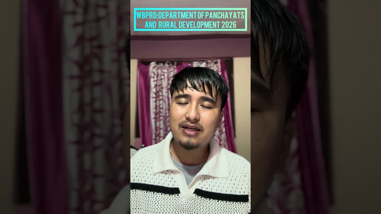 WBPRD West Bengal panchayat vacancy detailed explanation in nepali 2026 ✅ 