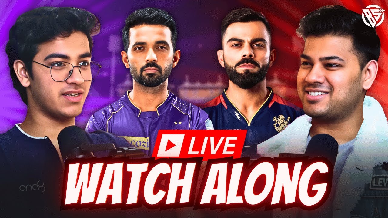 KKR Vs RCB Live Watch-Along & Analysis ft IPL 2025 | Bro Sports