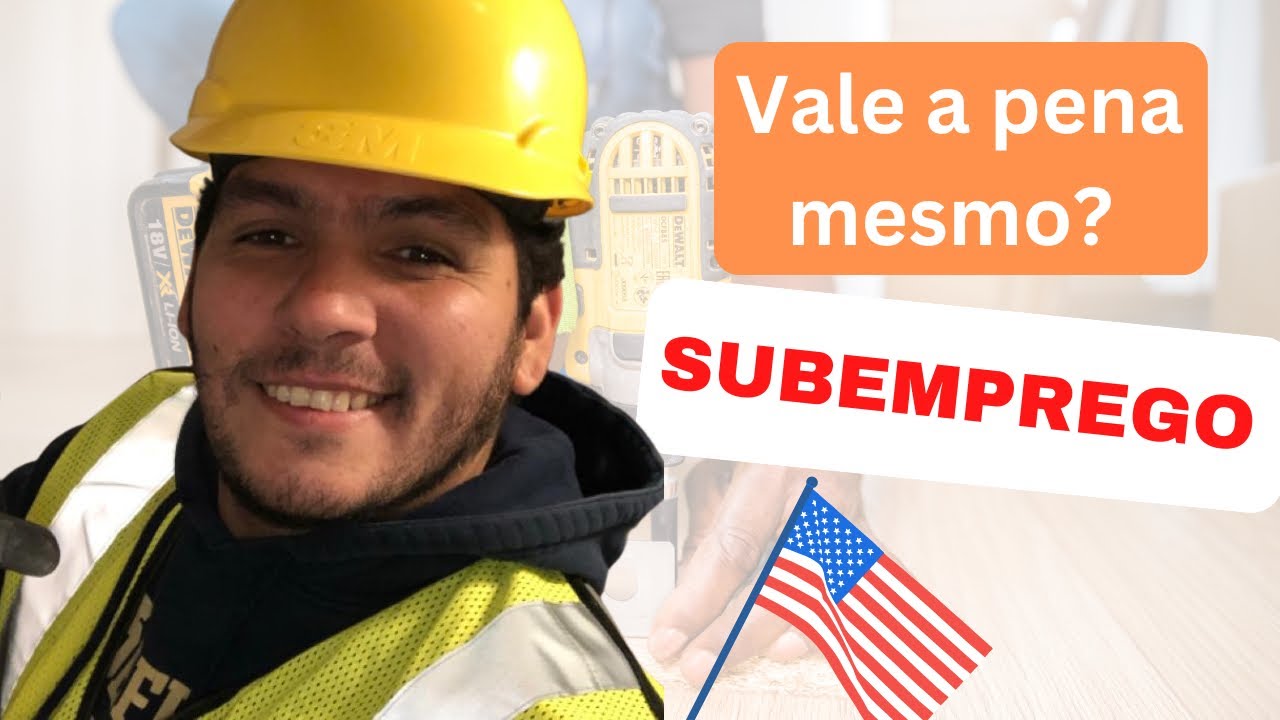Trabalhar com subemprego nos Estados Unidos vale a pena?