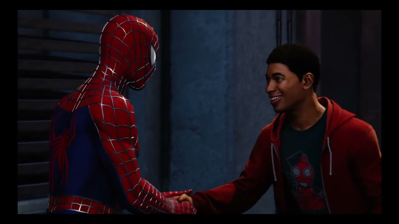 Marvel's Spider-Man_Miles Morales meets Spider-Man...