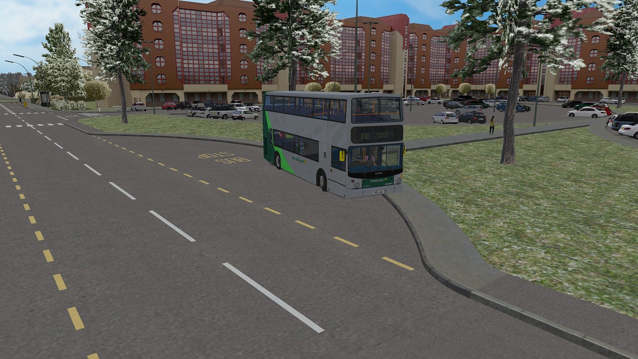 OMSI2 Volvo B7TL Alexander ALX400 on Route 800 to Knockhill