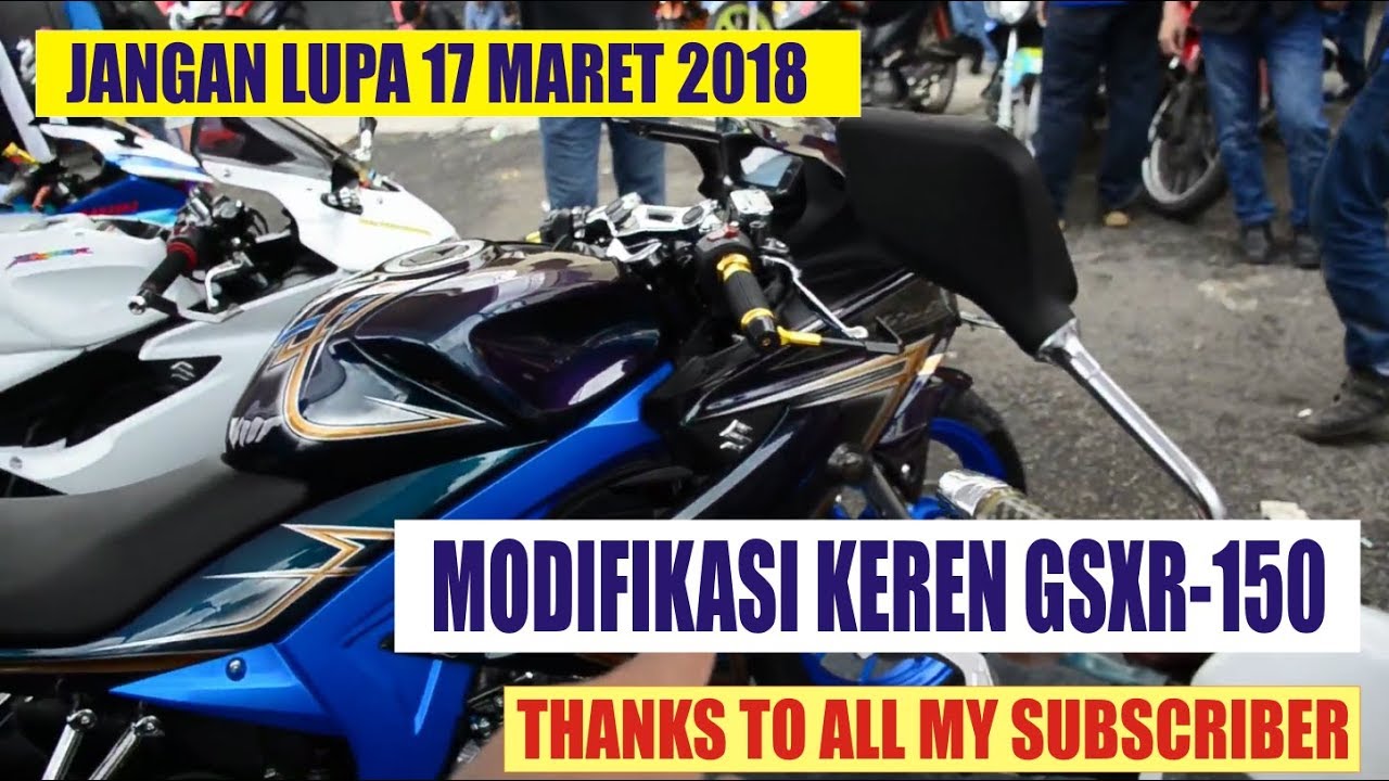 Modifikasi Keren GSXR-150