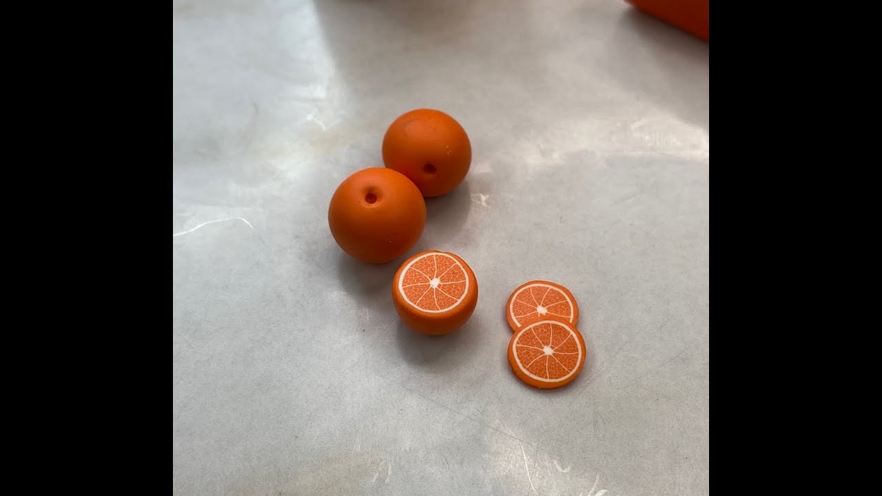 PC 101 Make This Easy Orange Slice Cane Without a Pasta Machine!