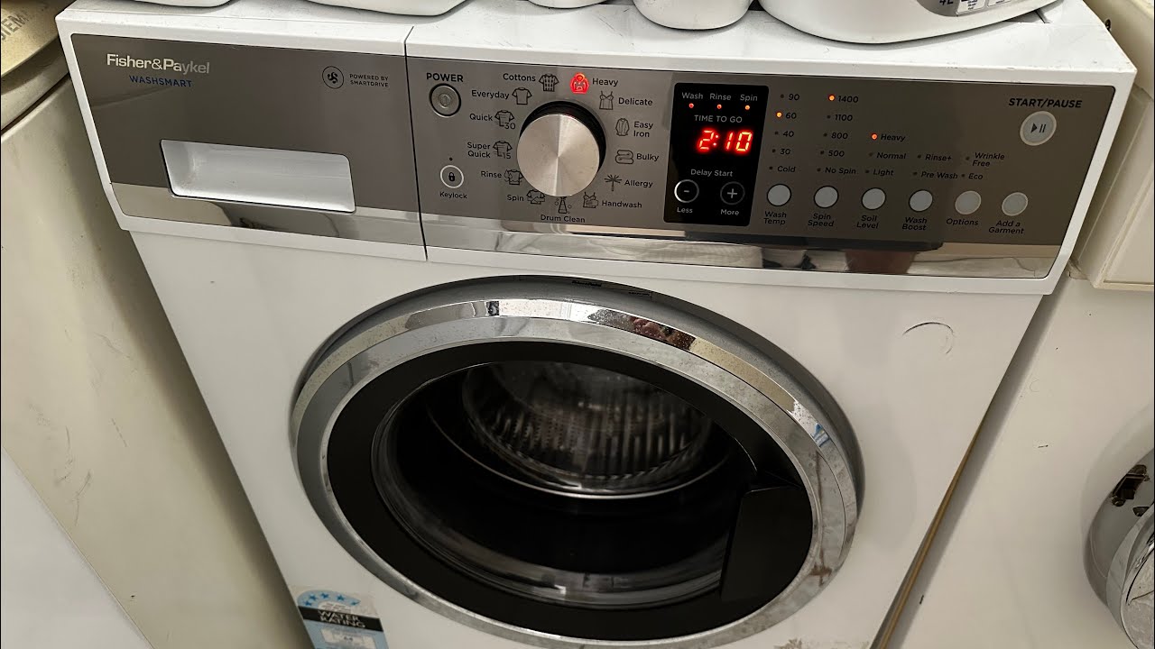 Fisher and Paykel WashSmart - Heavy 40°C