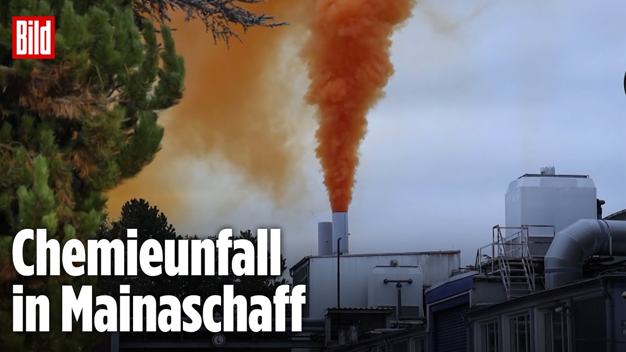 Giftalarm in Unterfranken: Gelbe Rauchwolke sorgt nach Chemieunfall f&uuml;r Angst