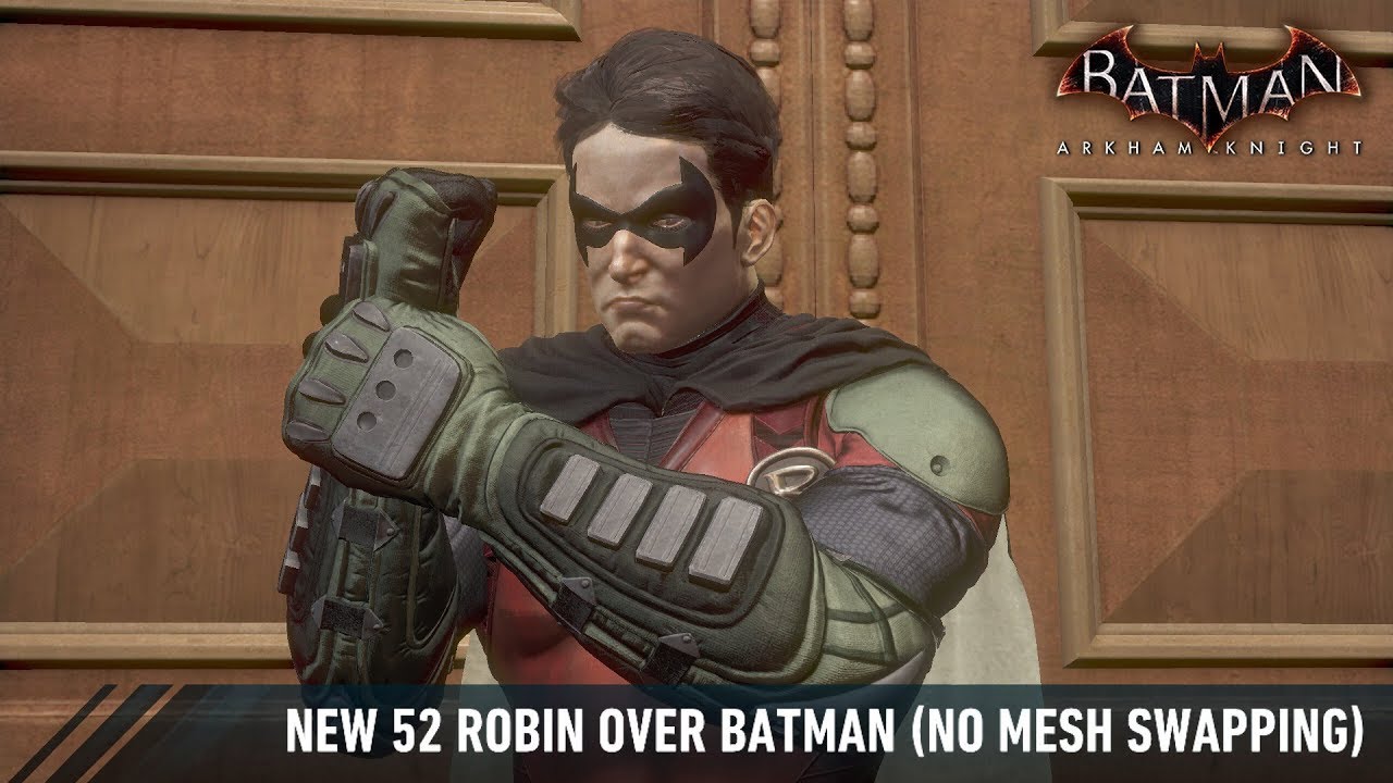 MESH; Batman; Arkham Knight; New 52 Robin Over Batman